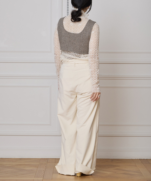 IENA LA BOUCLE(イエナラブークル)の「IENA LA BOUCLE antik dantel レースカットソー(Tシャツ/カットソー・レディース・アイボリー・FREE)」の3枚目の写真
