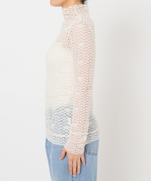 IENA LA BOUCLE(イエナラブークル)の「IENA LA BOUCLE antik dantel レースカットソー(Tシャツ/カットソー・レディース・アイボリー・FREE)」の13枚目の写真