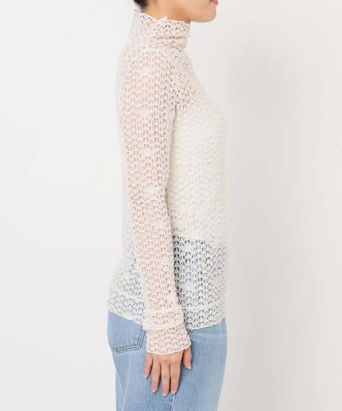 IENA LA BOUCLE(イエナラブークル)の「IENA LA BOUCLE antik dantel レースカットソー(Tシャツ/カットソー・レディース・アイボリー・FREE)」の15枚目の写真