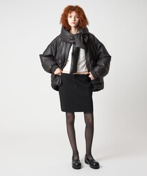 6（ロク）の「＜6(ROKU)＞コットンウール タイトスカート