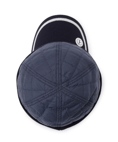 adabat（アダバット）の「キルティングラインブリム防寒キャップ（キャップ・レディース・ホワイト系/ネイビー/ベージュ/グレー・00）」の7枚目の写真