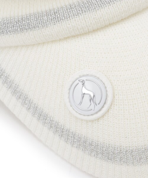 adabat（アダバット）の「キルティングラインブリム防寒キャップ（キャップ・レディース・ホワイト系/ネイビー/ベージュ/グレー・00）」の11枚目の写真