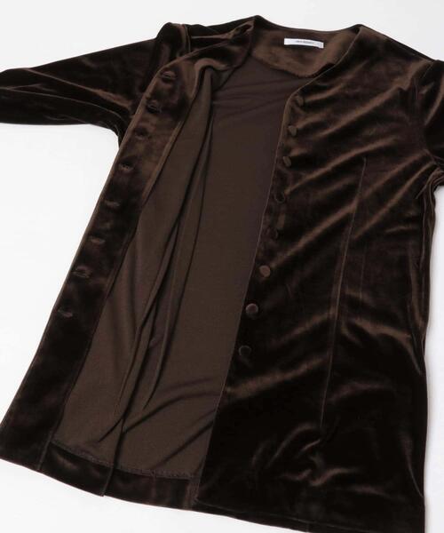 URBAN RESEARCH（アーバンリサーチ）の「ベロアカーディガン（カーディガン/ボレロ・レディース・ブラック/ブラウン・FREE）」の11枚目の写真
