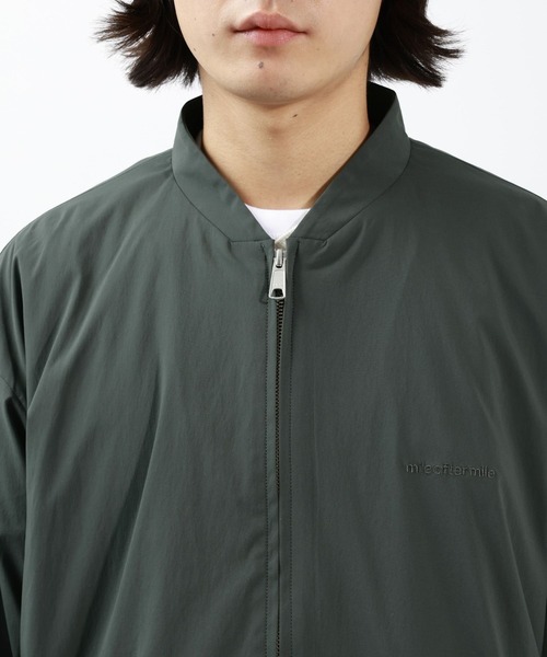 BAYFLOW(ベイフロー)の「ナイロンショートZIPブルゾン(ブルゾン・メンズ・オリーブ/ブラック・MEDIUM/LARGE)」の9枚目の写真