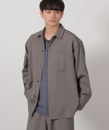 LAKOLE | 【セットアップ可】シックPEシャツ長袖 / 589796(シャツ/ブラウス)