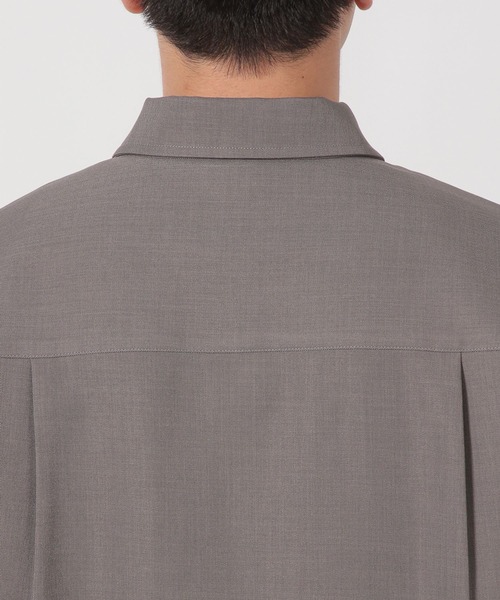 LAKOLE（ラコレ）の「【セットアップ可】シックPEシャツ長袖 / 589796（シャツ/ブラウス・メンズ・ネイビー/ブラック/グレー・MEDIUM/LARGE）」の18枚目の写真