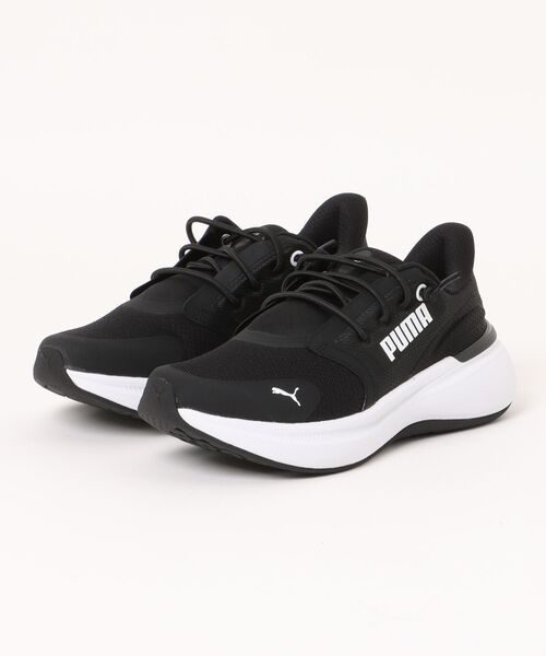 PUMA(プーマ)の「《PUMA》SOFTRIDE EXO SHIFT(スニーカー・メンズ・ブラック×ホワイト/ブラック×グレー・22.5cm/23.0cm/23.5cm/24.0cm/24.5cm/25.0cm/25.5cm/26.0cm/26.5cm/27.0cm/27.5cm/28.0cm)」の1枚目の写真