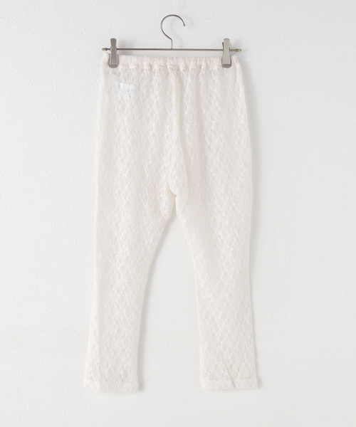 JOURNAL STANDARD（ジャーナルスタンダード）の「ストレッチレースレギンス（レギンス/スパッツ・レディース・ホワイト・FREE）」の2枚目の写真