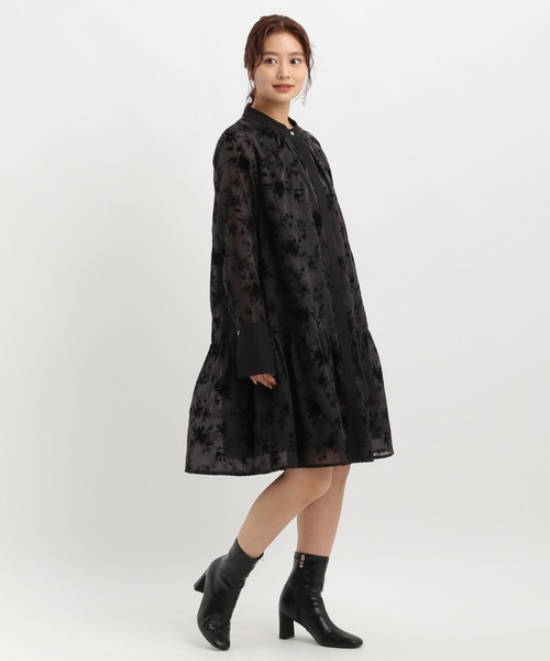 Andemiu フロッキープリントミニワンピース 楽天市場】フロッキープリントシャツミニワンピース Andemiu