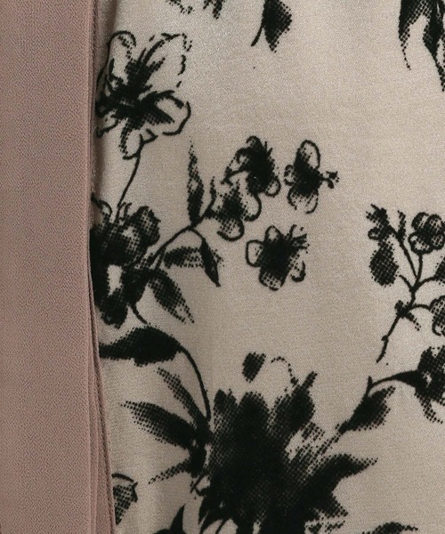 Andemiu（アンデミュウ）の「【在庫限り】フロッキープリントシャツミニワンピース603872（ワンピース・レディース・オフホワイト/ブラック/モカ・FREE）」の15枚目の写真