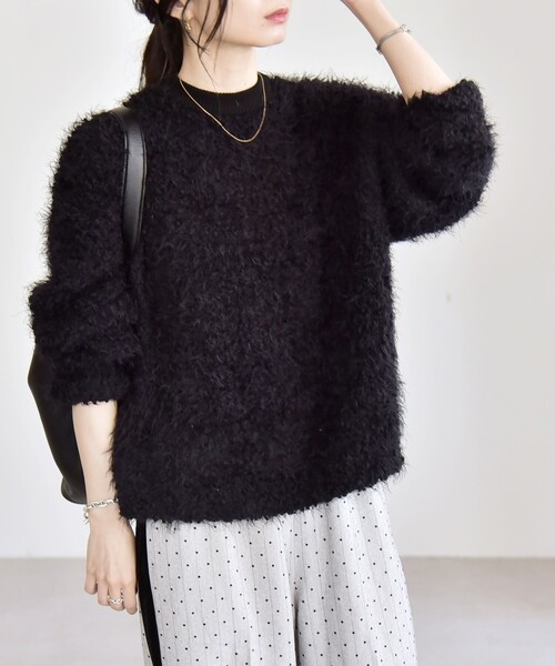 BRIEFING ブラック クルーネック ニット 新品 トップス | ブリーフィング公式サイト | BRIEFING OFFICIAL SITE