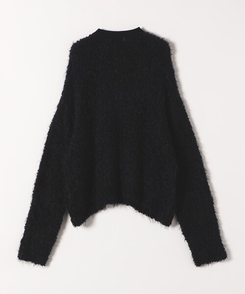 quaranciel:ネップツイード クルーネック コンパクト ニット quaranciel:〈手洗い可能〉ネップツイード クルーネック コンパクト