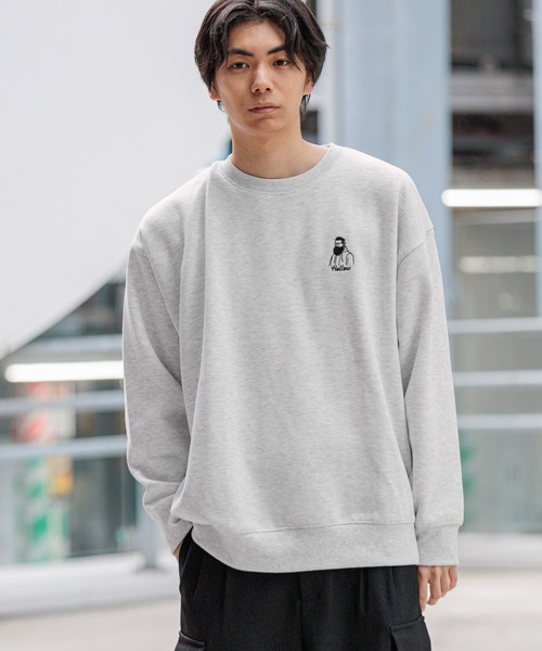 セール】ヒゲオジスウェットプルオーバー / 594019(スウェット セール】ヒゲオジスウェットプルオーバー / 594019(スウェット