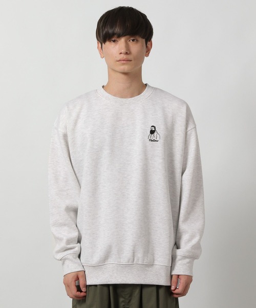 LAKOLE（ラコレ）の「ヒゲオジスウェットプルオーバー / 594019（スウェット・メンズ・ボルドー/ホワイト/パープル/グレー/ブラック/ネイビー・MEDIUM/LARGE）」の14枚目の写真