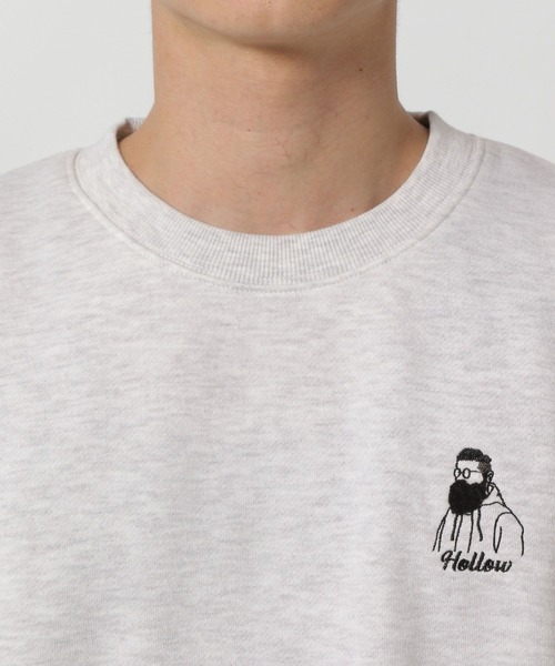 LAKOLE（ラコレ）の「ヒゲオジスウェットプルオーバー / 594019（スウェット・メンズ・ボルドー/ホワイト/パープル/グレー/ブラック/ネイビー・MEDIUM/LARGE）」の17枚目の写真