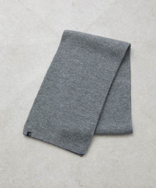 COLONY 2139(コロニートゥーワンスリーナイン)の「ニットマフラー(マフラー・レディース・グレー/レッド/ブラック・FREE)」の9枚目の写真