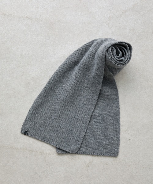 COLONY 2139(コロニートゥーワンスリーナイン)の「ニットマフラー(マフラー・レディース・グレー/レッド/ブラック・FREE)」の5枚目の写真