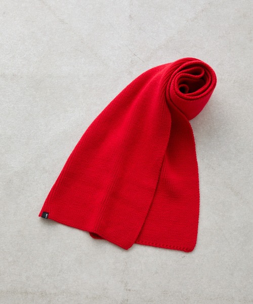 COLONY 2139(コロニートゥーワンスリーナイン)の「ニットマフラー(マフラー・レディース・グレー/レッド/ブラック・FREE)」の14枚目の写真