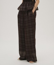 TODAYFUL | Check Jacquard Pants(その他パンツ)