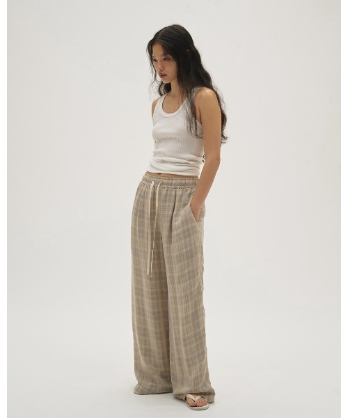 TODAYFUL（トゥデイフル）の「Check Jacquard Pants（その他パンツ・レディース・チョコ/セージグリーン・36inch/38inch）」の18枚目の写真