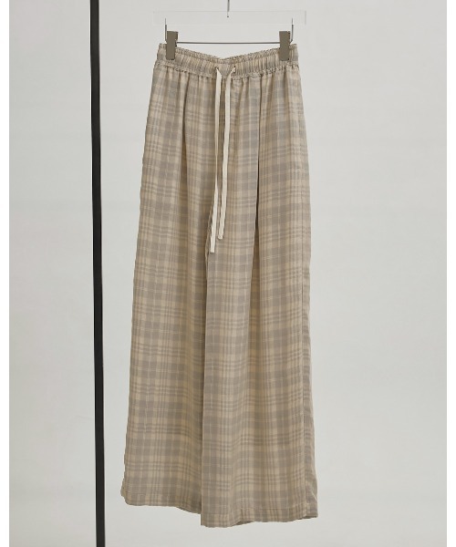 TODAYFUL（トゥデイフル）の「Check Jacquard Pants（その他パンツ・レディース・チョコ/セージグリーン・36inch/38inch）」の12枚目の写真