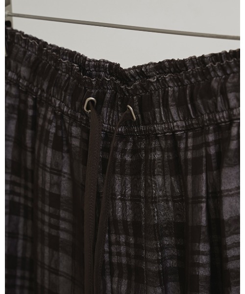 TODAYFUL（トゥデイフル）の「Check Jacquard Pants（その他パンツ・レディース・チョコ/セージグリーン・36inch/38inch）」の11枚目の写真