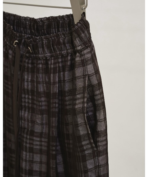 TODAYFUL（トゥデイフル）の「Check Jacquard Pants（その他パンツ・レディース・チョコ/セージグリーン・36inch/38inch）」の9枚目の写真