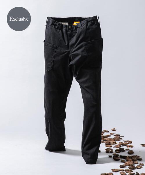 EKAL（エカル）の「『別注』GRIP SWANY×EKAL　CAMP PANTS（その他パンツ・メンズ・パープル系その他/ブラック・MEDIUM/LARGE）」の2枚目の写真