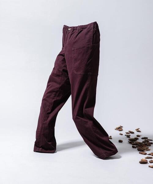 EKAL（エカル）の「『別注』GRIP SWANY×EKAL　CAMP PANTS（その他パンツ・メンズ・パープル系その他/ブラック・MEDIUM/LARGE）」の4枚目の写真