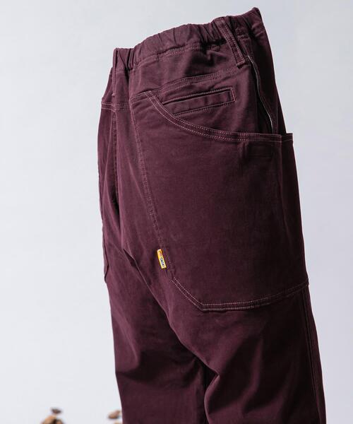 EKAL（エカル）の「『別注』GRIP SWANY×EKAL　CAMP PANTS（その他パンツ・メンズ・パープル系その他/ブラック・MEDIUM/LARGE）」の8枚目の写真