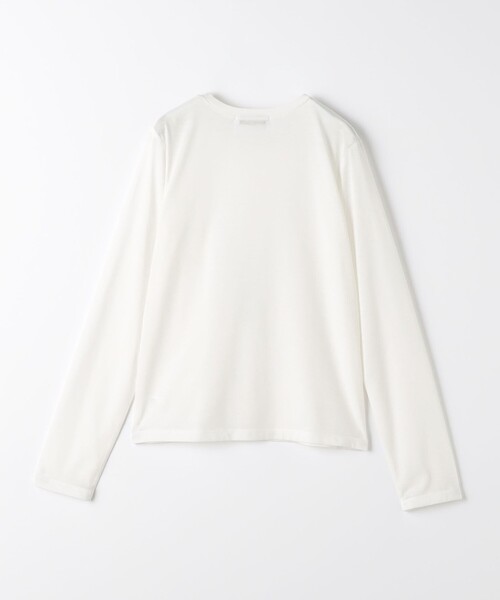 A DAY IN THE LIFE UNITED ARROWS(アデイインザライフユナイテッドアローズ)の「フリンジ ニットキャミ+カットソー <A DAY IN THE LIFE>(Tシャツ/カットソー・レディース・オフホワイト/ブラック/クリーム・FREE)」の14枚目の写真