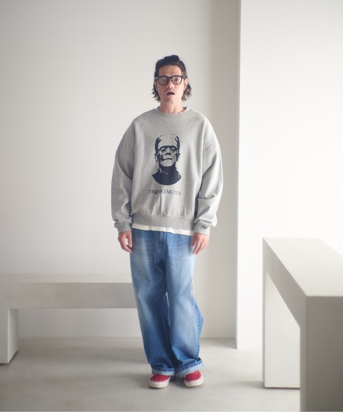 ADAM PATEK(アダムパテック)の「ADAMPATEK/nep selvedge denim/ネップセルビッジデニムパンツ(AP2528015)(デニムパンツ・レディース・ネイビー/ブルー・1/2)」の11枚目の写真