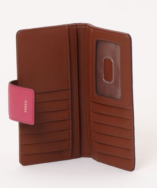 フォッシル クラッチバッグ レディース レザー ピンク SL7830658（財布