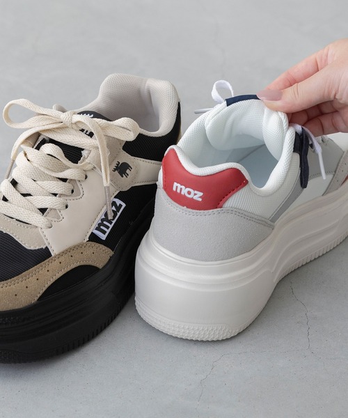 moz モズ 軽量 厚底スニーカー（スニーカー）｜moz（モズ）の
