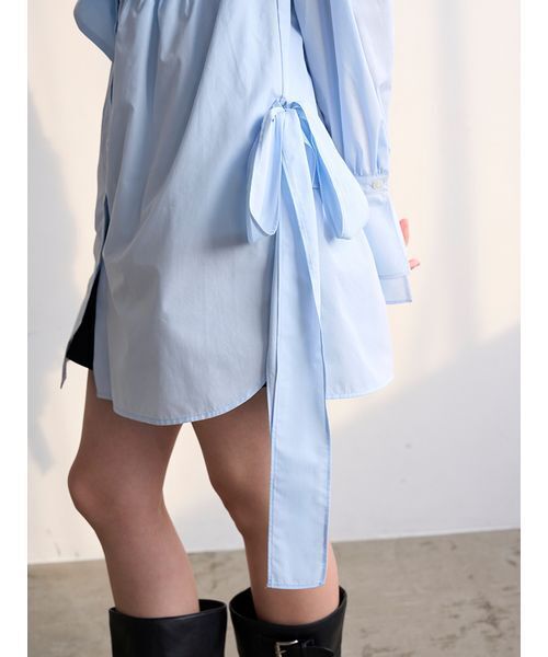 SNIDEL（スナイデル）の「レイヤードボウタイチュニック（その他トップス・レディース・グレー/ブラウン/ネイビー・F）」の17枚目の写真