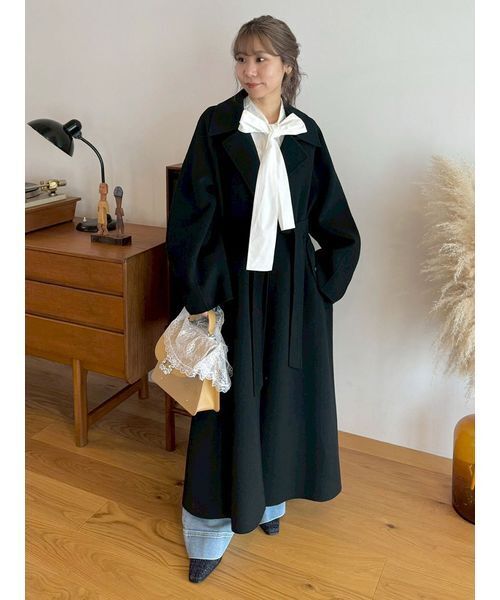 リリーブラウン　LILY BROWN コート　ステンカラーコート ステンカラーリバーコート（ステンカラーコート）｜LILY BROWN（リリー