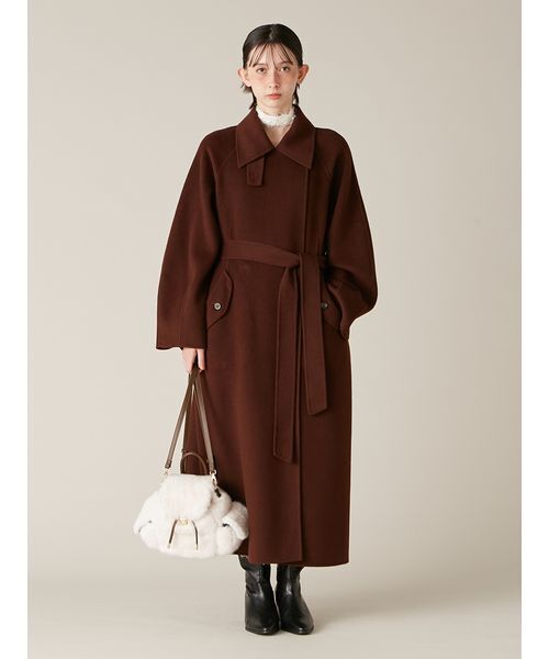 セール】ステンカラーリバーコート（ステンカラーコート）｜LILY BROWN