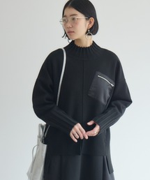 Paradise Picnic | 33℃ 胸ポケZIPニット(ニット/セーター)