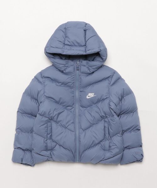 NIKE(ナイキ)の「NIKE ナイキ K TF ADP PUFFER アウター HQ4976 499WRLDIN/WHT(その他アウター・キッズ・ブルー・130cm/140cm/150cm/160cm)」の1枚目の写真