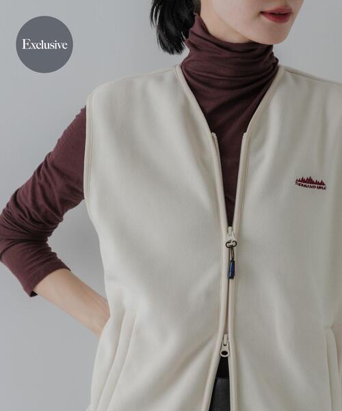 セール】『別注』THOUSAND MILE×URBAN RESEARCH KNIT FREECE ZIP VEST
