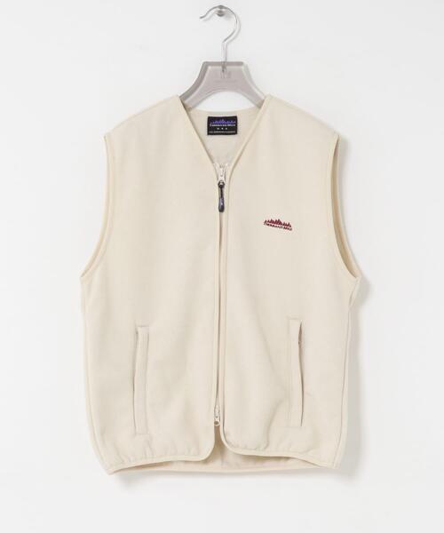 名作【Izzueコラボ/別注】Neighborhood vest mil pac セール】『別注』THOUSAND MILE×URBAN RESEARCH KNIT FREECE ZIP VEST