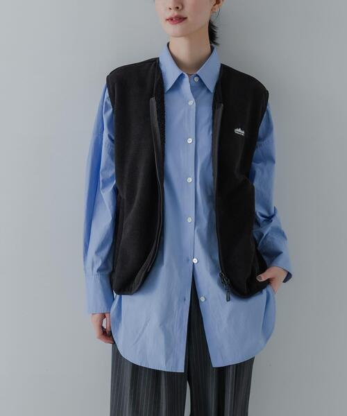 別注』THOUSAND MILE×URBAN RESEARCH KNIT FREECE ZIP VEST（ベスト
