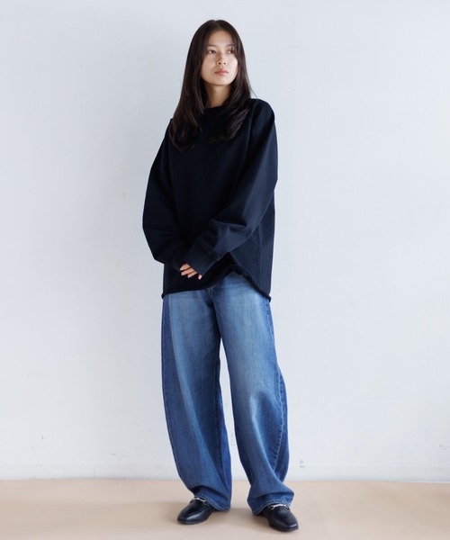 WALLA WALLA SPORT(ワラワラスポーツ)の「WALLA WALLA 13oz CREW SWEAT SHIRT(スウェット・メンズ・インディゴブルー/ブラック/ヘザーグレー・S/M/L)」の14枚目の写真