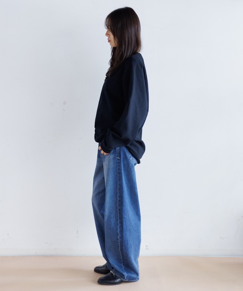 WALLA WALLA SPORT(ワラワラスポーツ)の「WALLA WALLA 13oz CREW SWEAT SHIRT(スウェット・メンズ・インディゴブルー/ブラック/ヘザーグレー・S/M/L)」の16枚目の写真