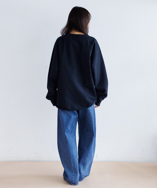 WALLA WALLA SPORT(ワラワラスポーツ)の「WALLA WALLA 13oz CREW SWEAT SHIRT(スウェット・メンズ・インディゴブルー/ブラック/ヘザーグレー・S/M/L)」の17枚目の写真