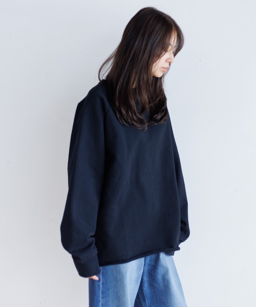 WALLA WALLA SPORT(ワラワラスポーツ)の「WALLA WALLA 13oz CREW SWEAT SHIRT(スウェット・メンズ・インディゴブルー/ブラック/ヘザーグレー・S/M/L)」の5枚目の写真