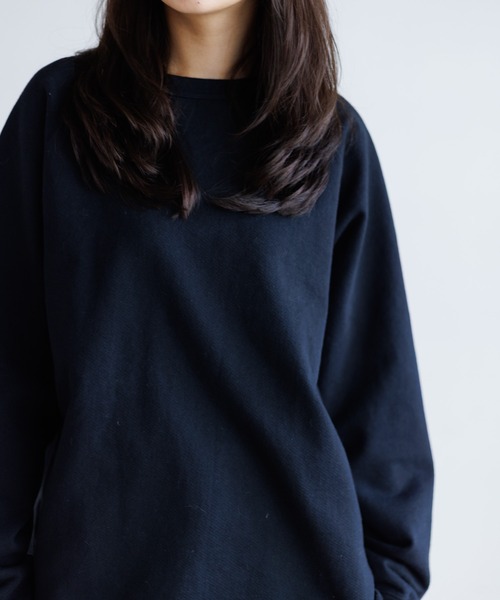 WALLA WALLA SPORT(ワラワラスポーツ)の「WALLA WALLA 13oz CREW SWEAT SHIRT(スウェット・メンズ・インディゴブルー/ブラック/ヘザーグレー・S/M/L)」の9枚目の写真