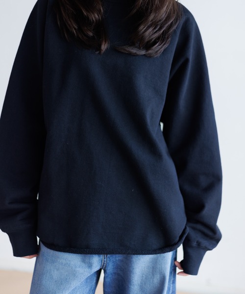 WALLA WALLA SPORT(ワラワラスポーツ)の「WALLA WALLA 13oz CREW SWEAT SHIRT(スウェット・メンズ・インディゴブルー/ブラック/ヘザーグレー・S/M/L)」の11枚目の写真