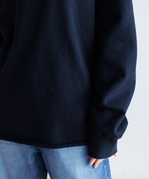 WALLA WALLA SPORT(ワラワラスポーツ)の「WALLA WALLA 13oz CREW SWEAT SHIRT(スウェット・メンズ・インディゴブルー/ブラック/ヘザーグレー・S/M/L)」の12枚目の写真