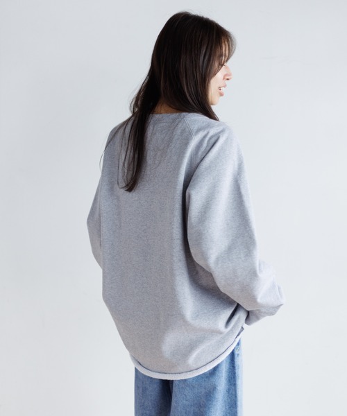 WALLA WALLA SPORT(ワラワラスポーツ)の「WALLA WALLA 13oz CREW SWEAT SHIRT(スウェット・メンズ・インディゴブルー/ブラック/ヘザーグレー・S/M/L)」の20枚目の写真